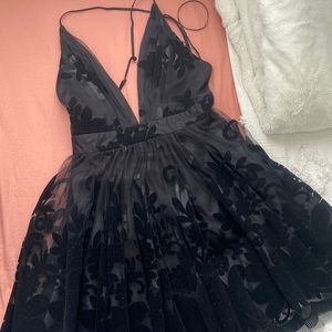 Fancy black dress